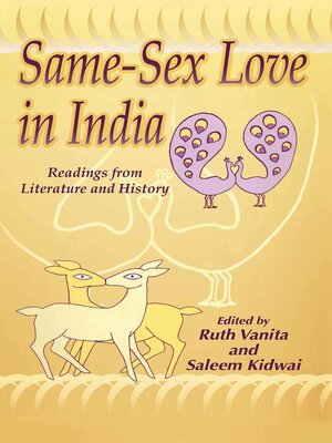 cover image of Same-Sex Love in India
